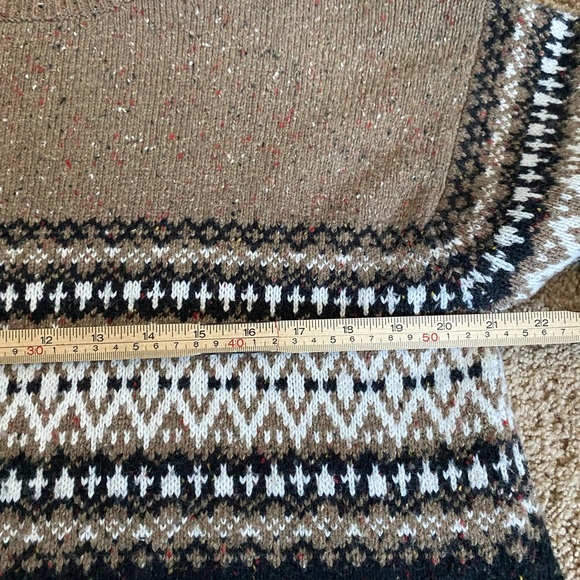 Vintage Tian Collection Knit Sweater Mock Neck Oversized - Picture 5 of 6